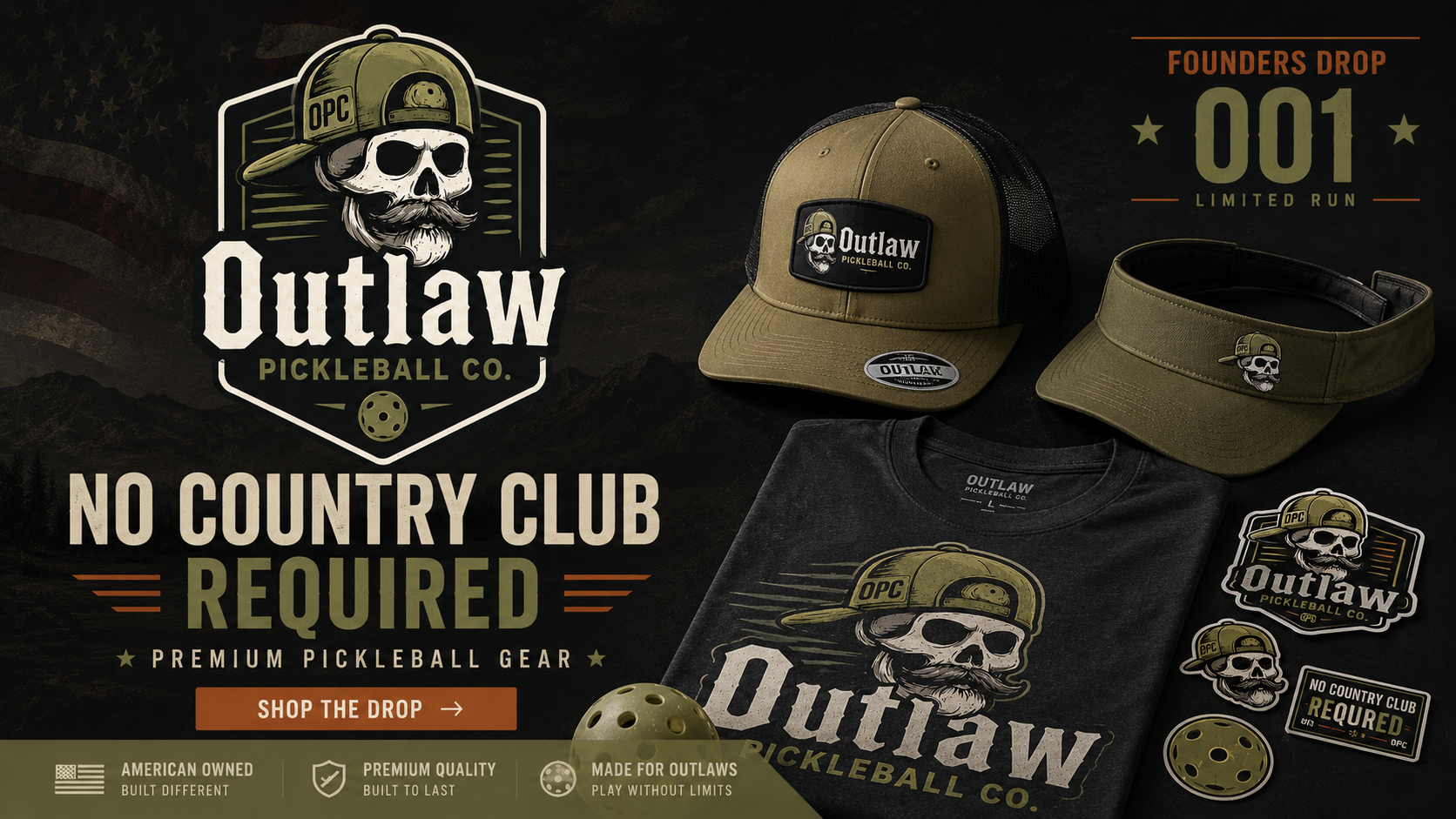 Outlaw PB Co. Founders Drop 001